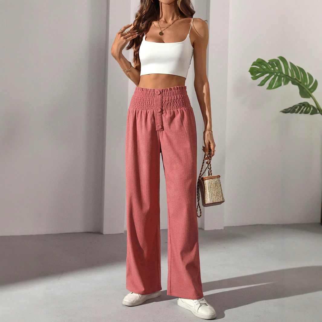 Damenhose mit hohem Bund