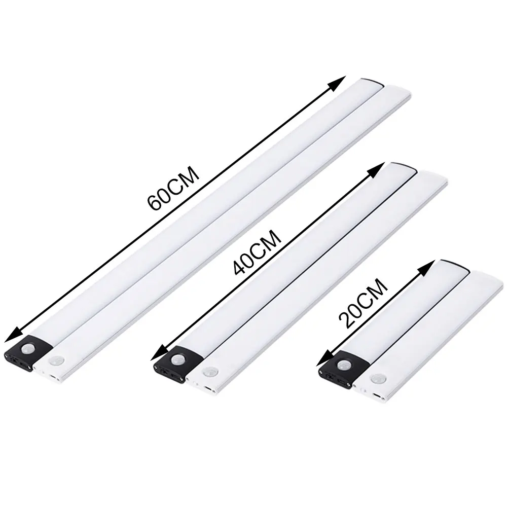USB-Schrankleuchte mit Bewegungssensor, 10–60 cm 3