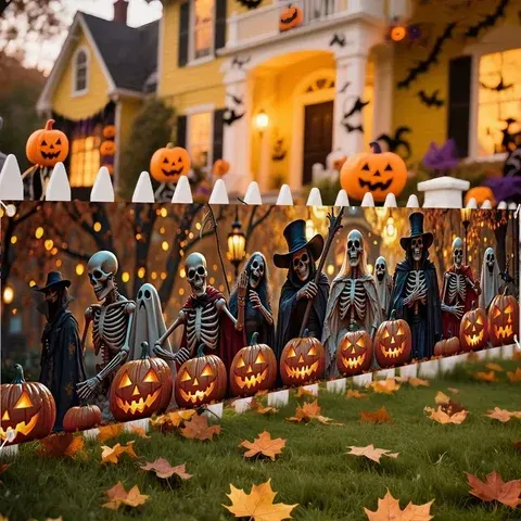 Halloween-Zaunbanner
