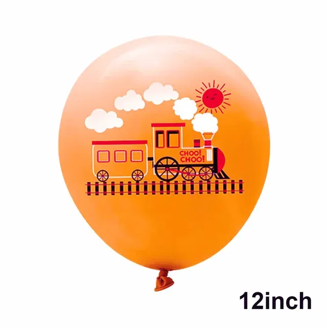 Zug-Partyballon-Set 3