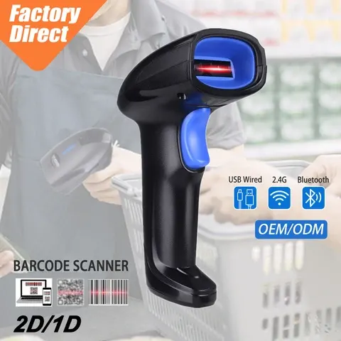 2D-Barcode-Scanner für Smartphone-Displays