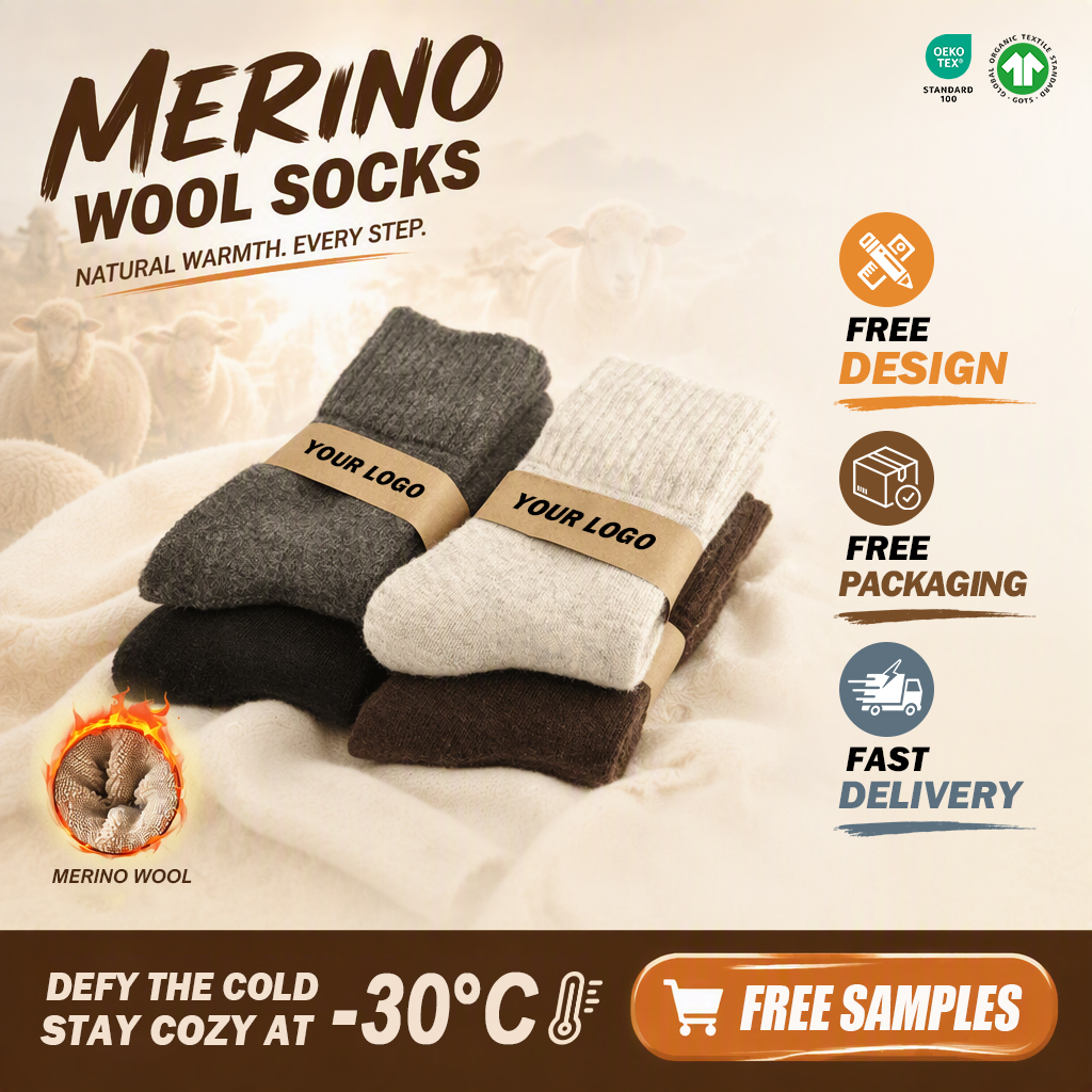 Merino-Wollsocken