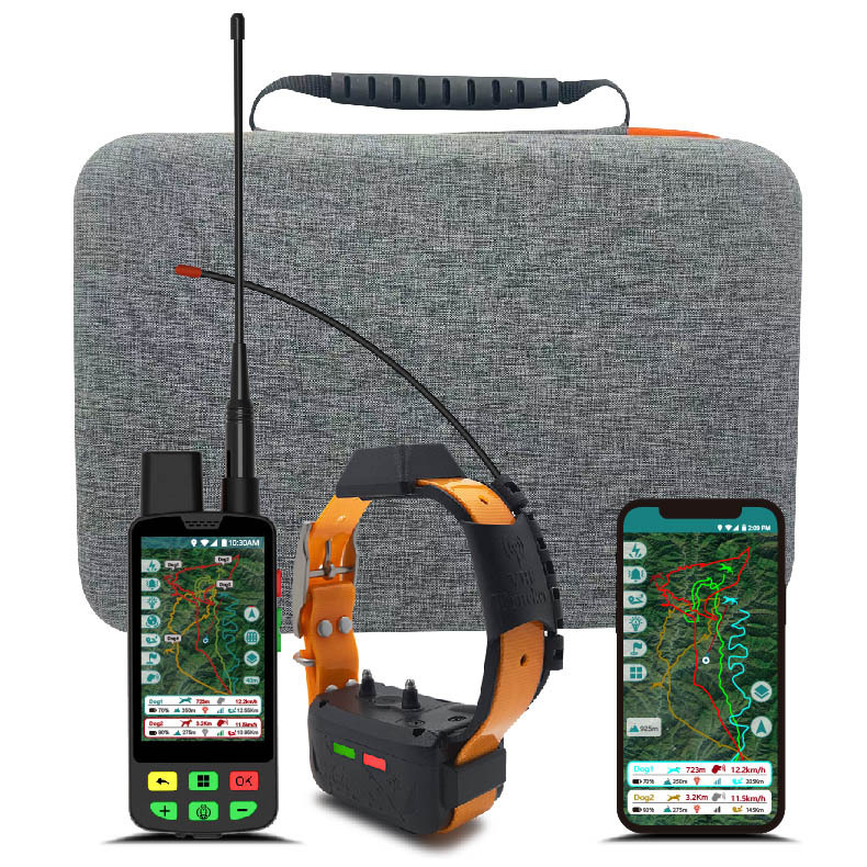 Wasserdichter GPS-Hundetracker mit Halsband 4