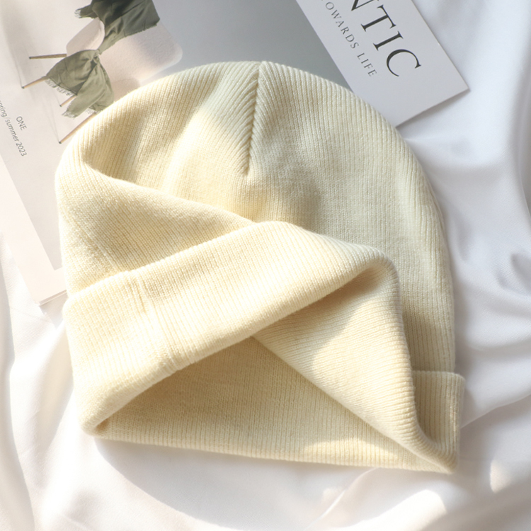 Kaschmir-Merino-Mütze, warm, unisex 2