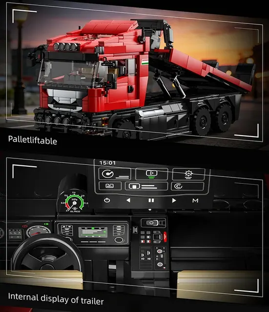Bausteine-LKW-Set 4