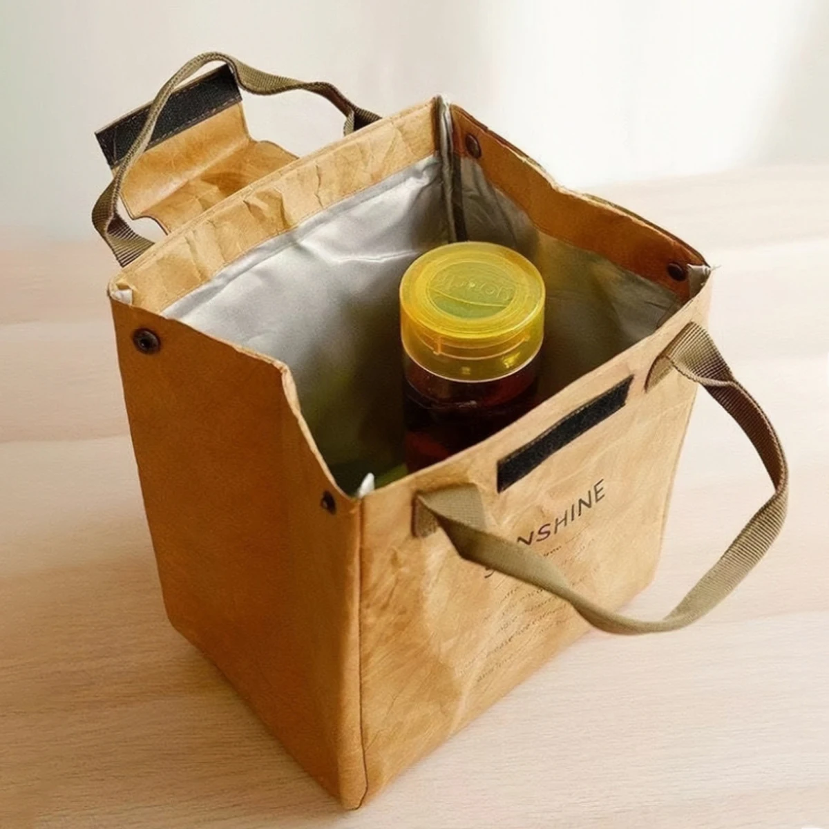 Kraftpapier-Lunchtasche 3