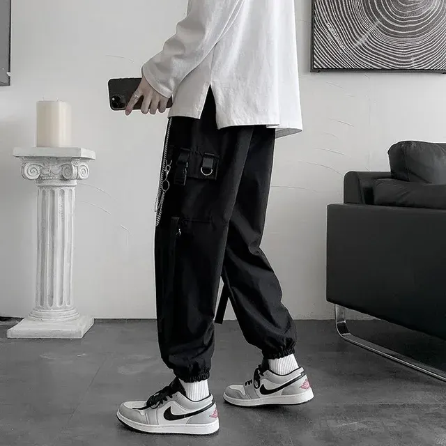 Damen Gothic Cargohose 2
