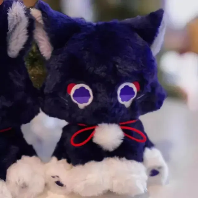 23cm Anime-Katzen-Plüschpuppe für Fans 4