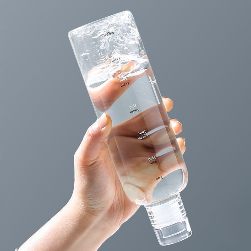 Hitzebeständige Glasflasche mit Teeinsatz 3
