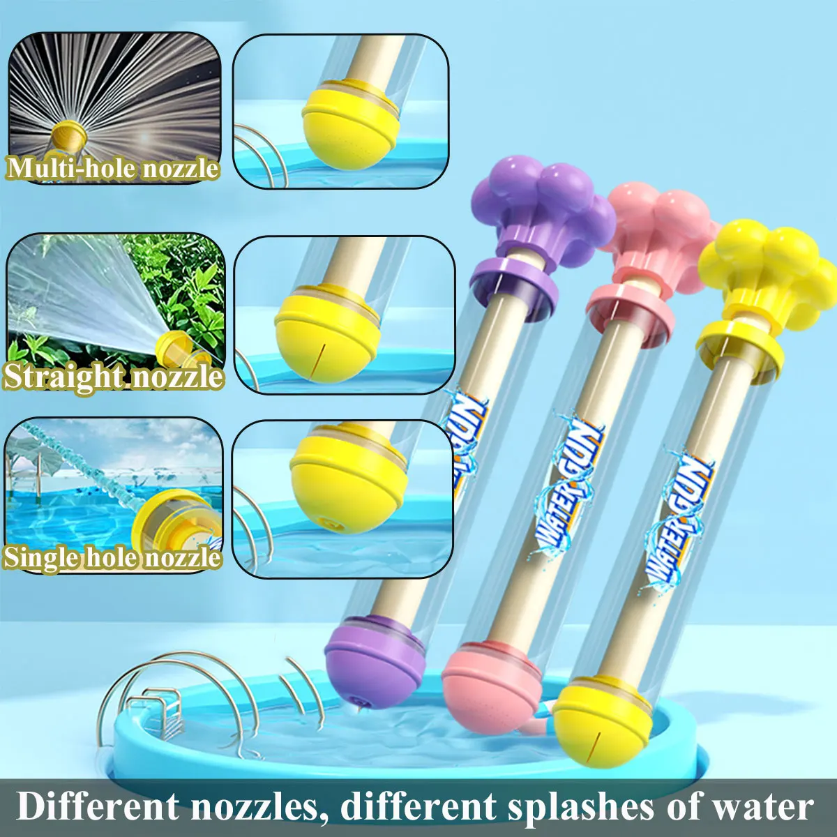 Druckknopf-Wassersprühpistole für Outdoor 4