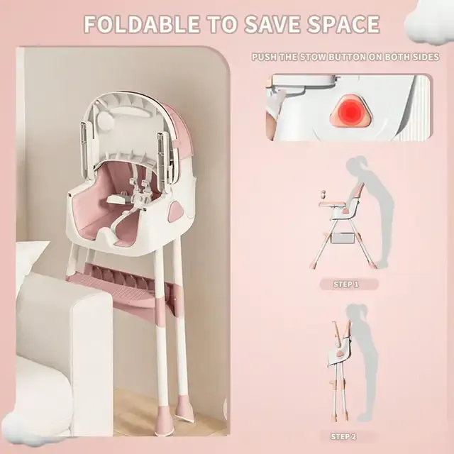 3-in-1 Baby-Hochstuhl 4