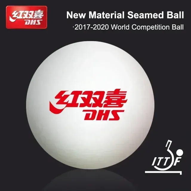 Tischtennisball mit Naht 2
