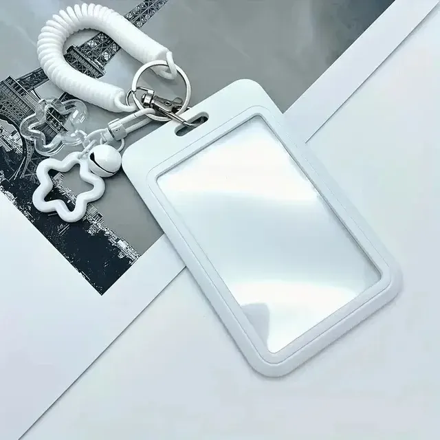Einziehbares Lanyard mit Sternanhänger und Ausweishalter 1