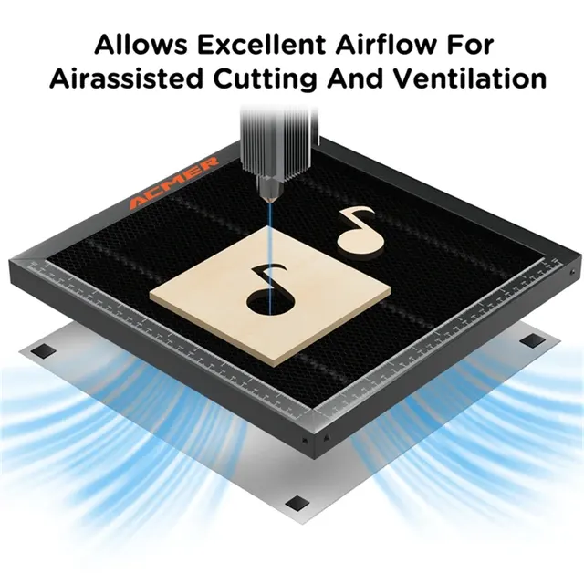Laser-Wabenplatte 4