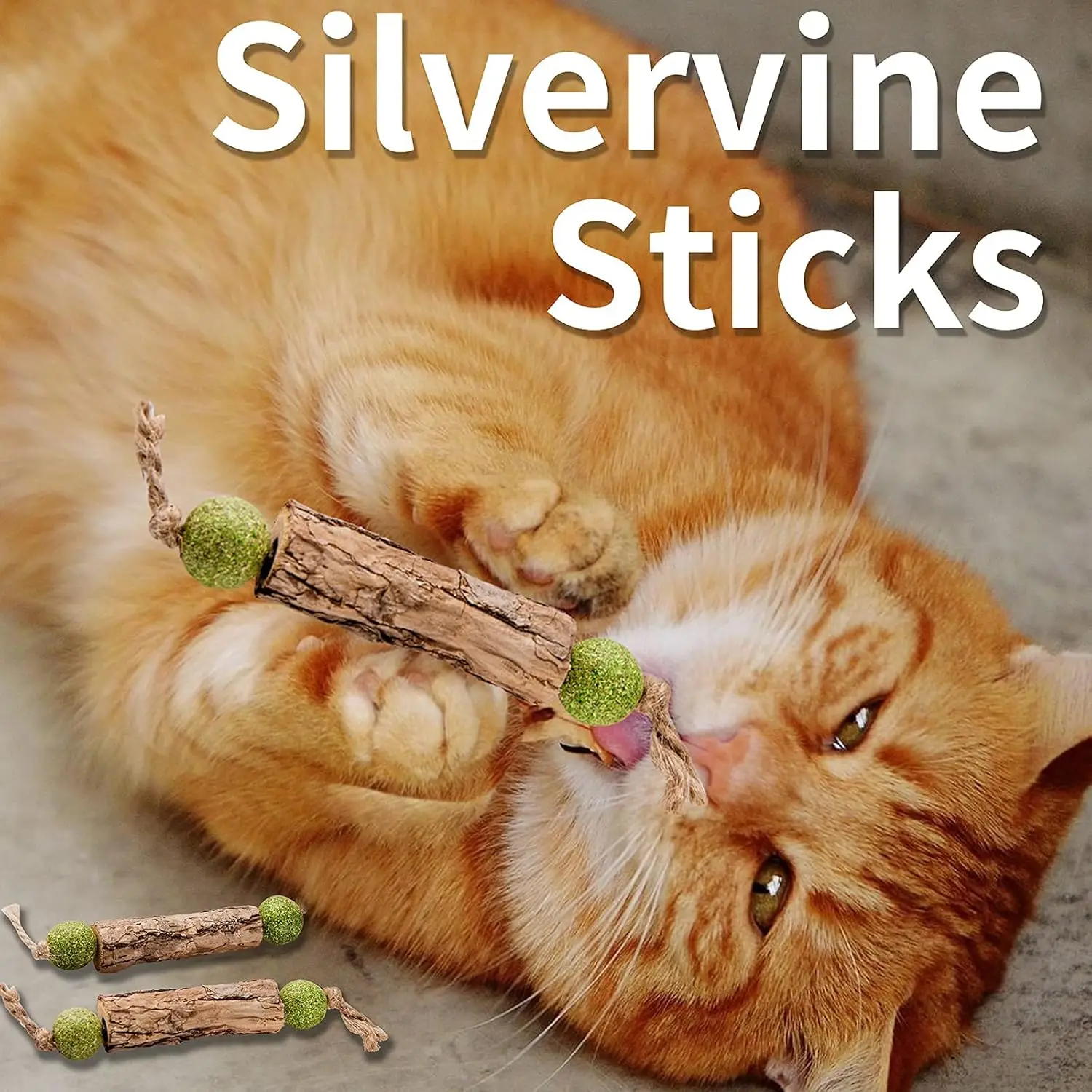 Katzenminze-Zahnpflegesnack-Stick für Katzen 4