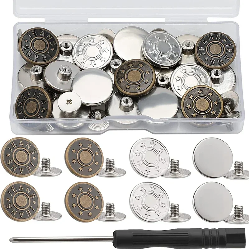 Jeansknopf-Set 2
