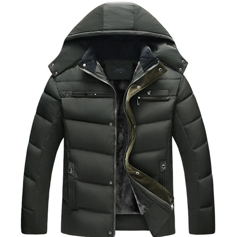 Daunenjacke mit Kapuze 2