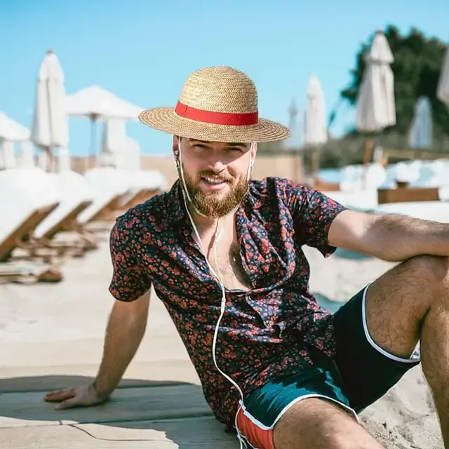 Luffy Strohhut Cosplay Sonnenhut Unisex 2