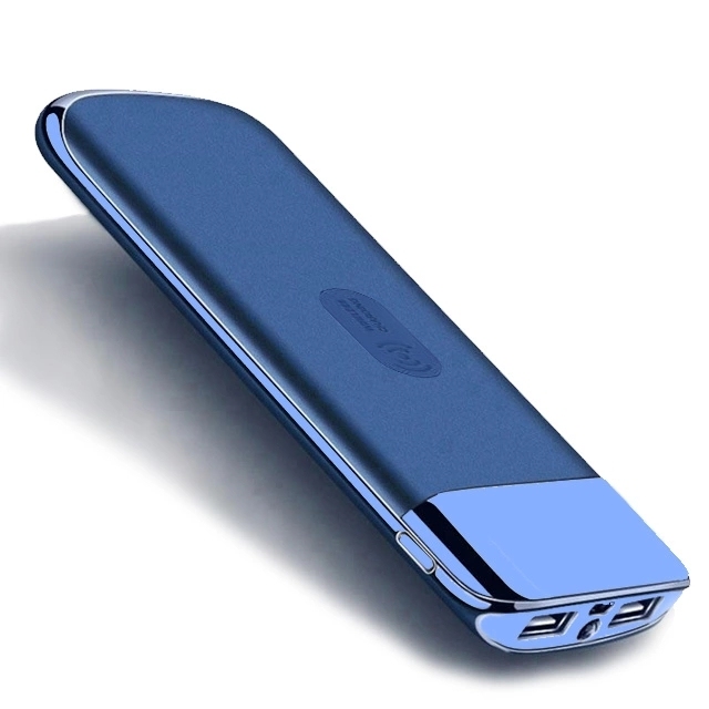 Kabellose Slim-Powerbank 10000 mAh Lithium