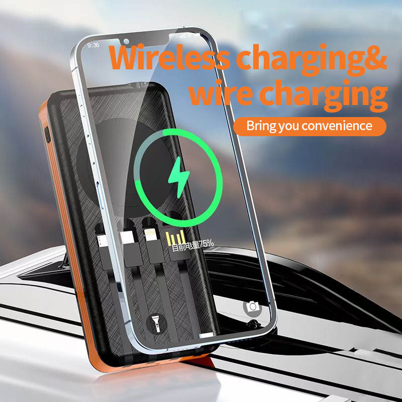Solar Powerbank 10000mAh mit LED-Display 3