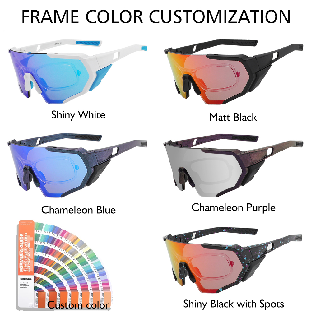 Individuell gestaltbare Sportsonnenbrille mit Farbwahl 2