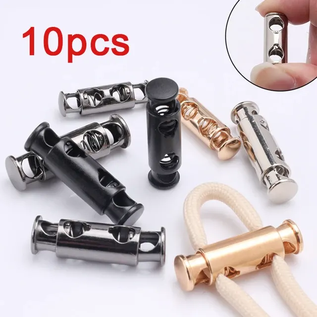 Metall-Schnurstopper mit Doppelloch 2