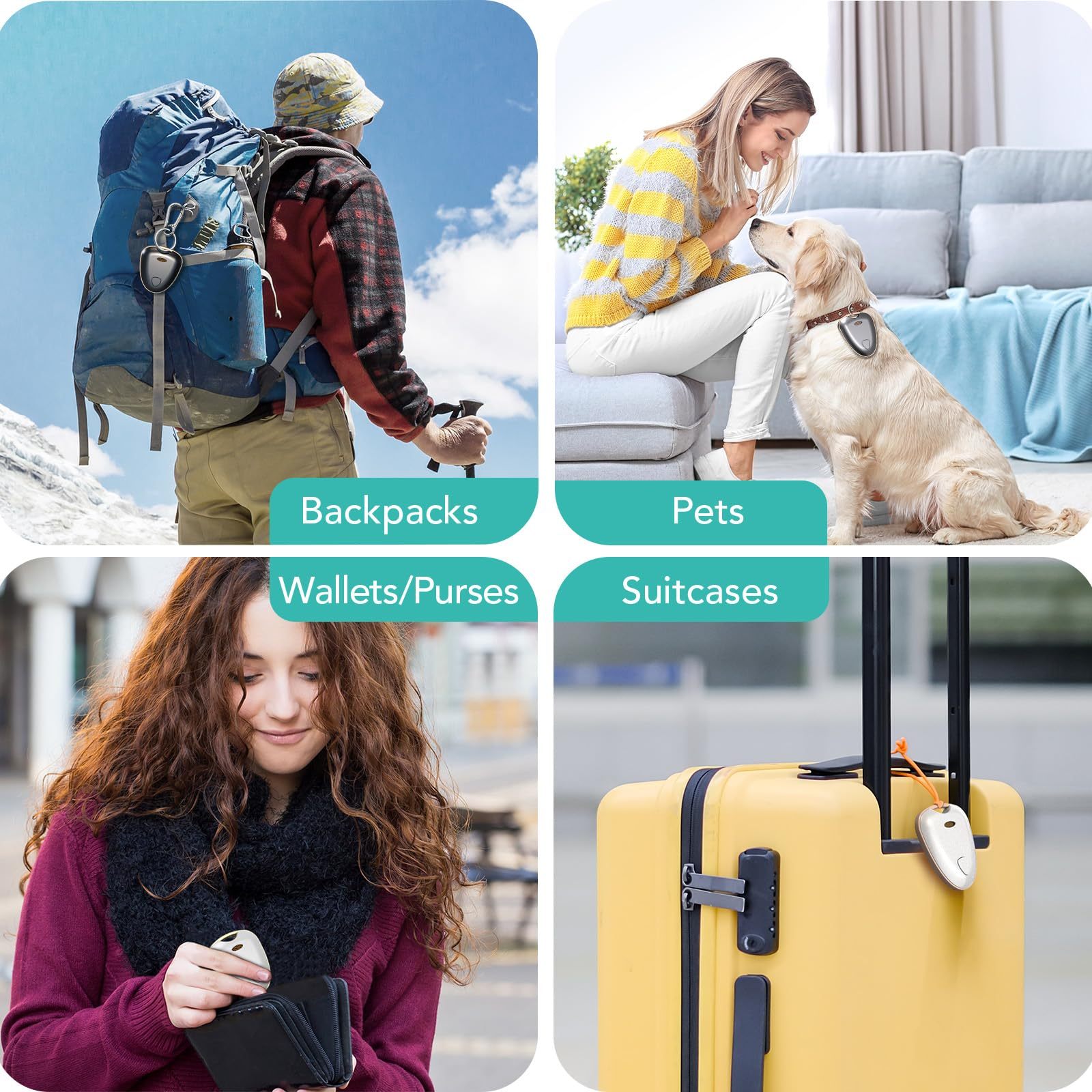 Bluetooth-Schlüsselfinder mit IP65-Schutz 4