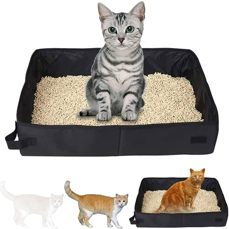 Faltbare Katzentoilette