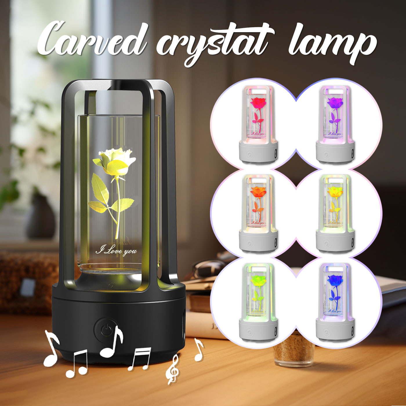 Bluetooth-Lautsprecher mit Lampe