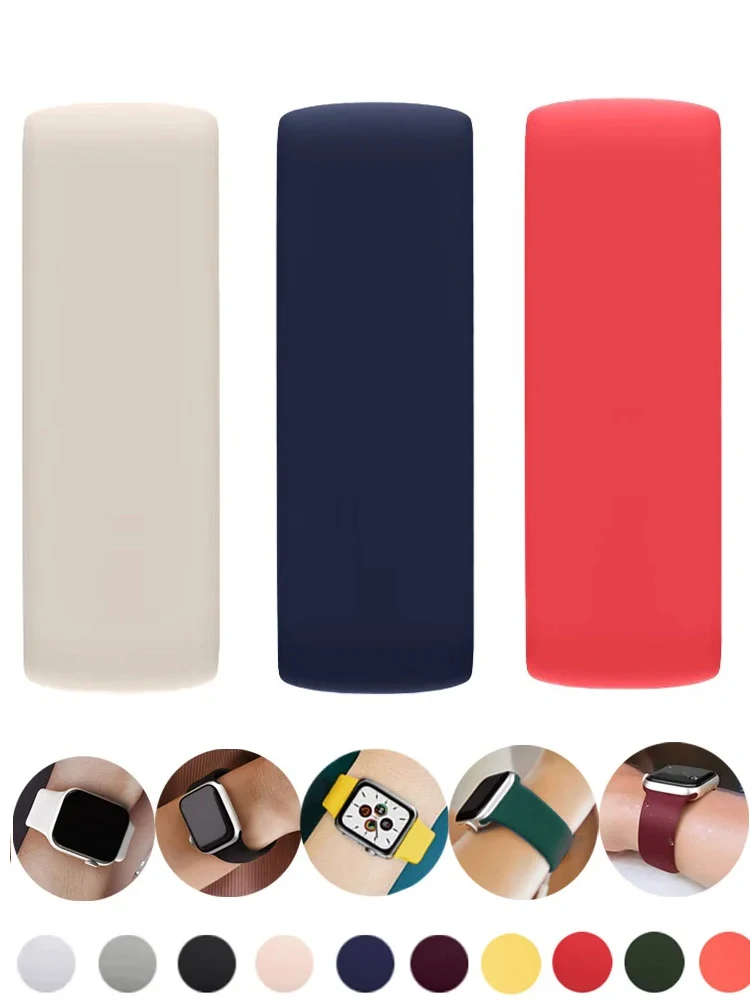 Silikon-Sportarmband für Smartwatch 44 mm 2
