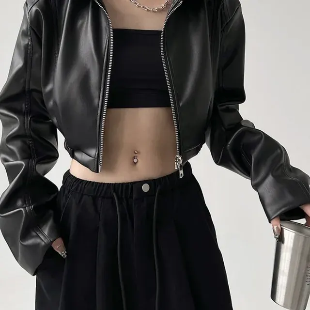 Damen-Lederjacke 3