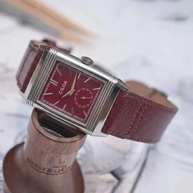 Herrenuhr eckig 2
