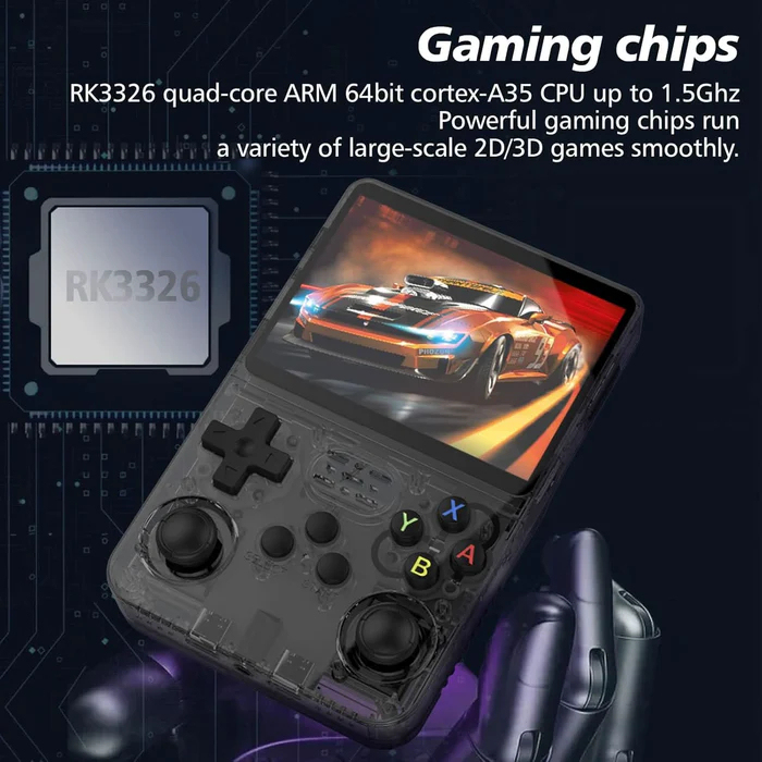 Retro Handheld Spielkonsole mit Linux und Emulatoren 3