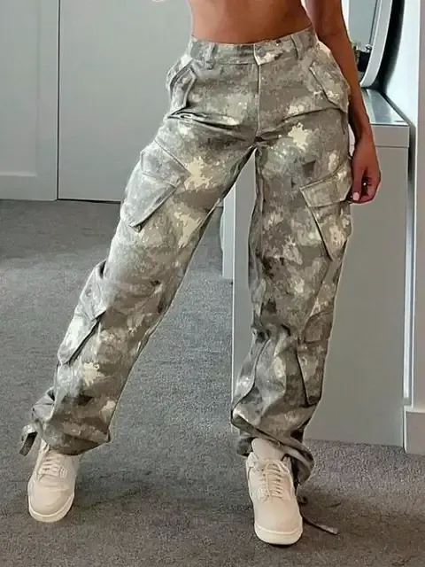 Damen Cargo Jogginghose 3
