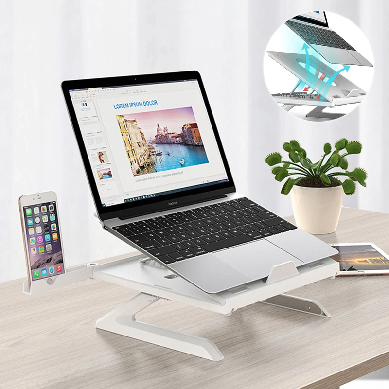 Laptopständer aus Aluminium