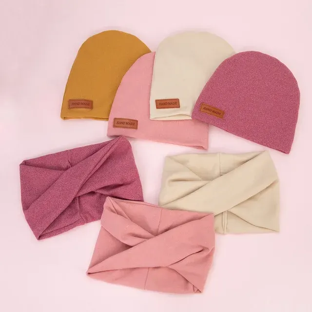 Baby-Turban-Mützen-Set 3