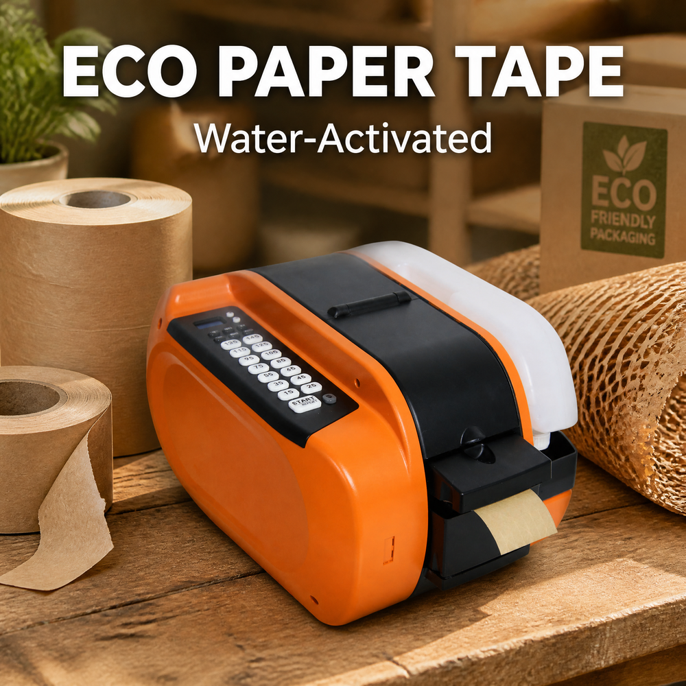Elektronischer Kartonverschluss-Abroller aus Kraftpapier