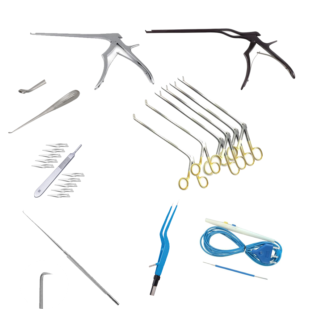 Orthopädisches Kerrison-Rongeur-Set
