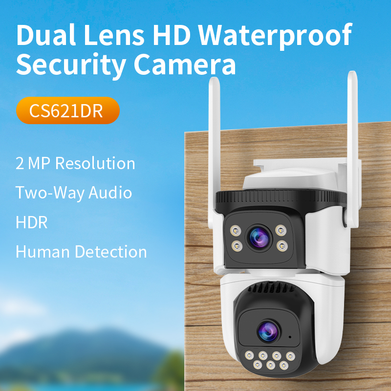 WLAN-Außenkamera 6MP Dual-Objektiv 2