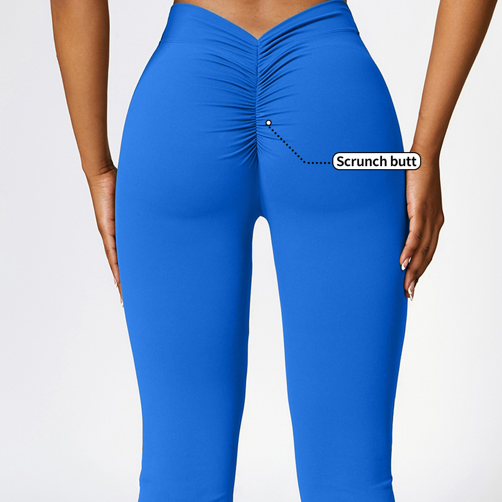 High-Waist Flare-Yogahose mit Po-Lifting 4