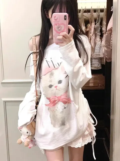 Oversize-Langarmshirt 1