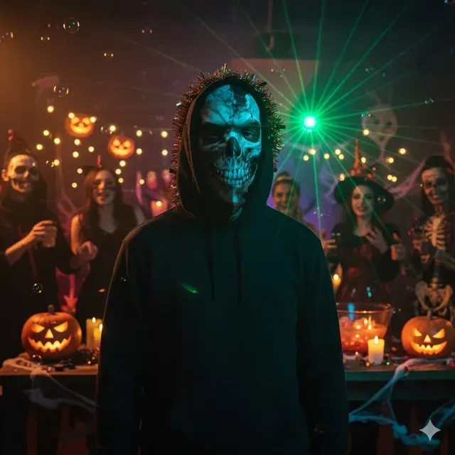 3D-Totenkopfmaske 2