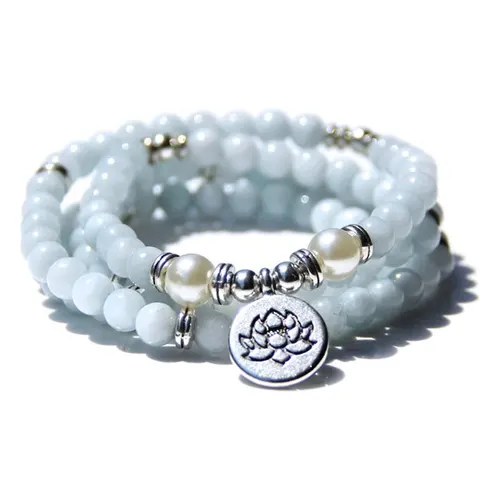Edelstein-Perlenarmband
