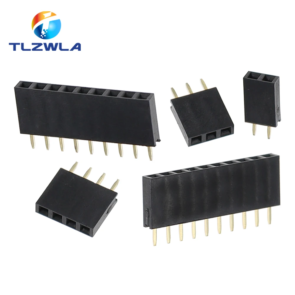 Einreihige Pfostenleiste 2,54 mm, 2–40 Pin 3