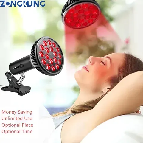 Rotlichttherapie-Lampe