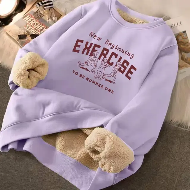 Damen-Plüsch-Hoodie 3