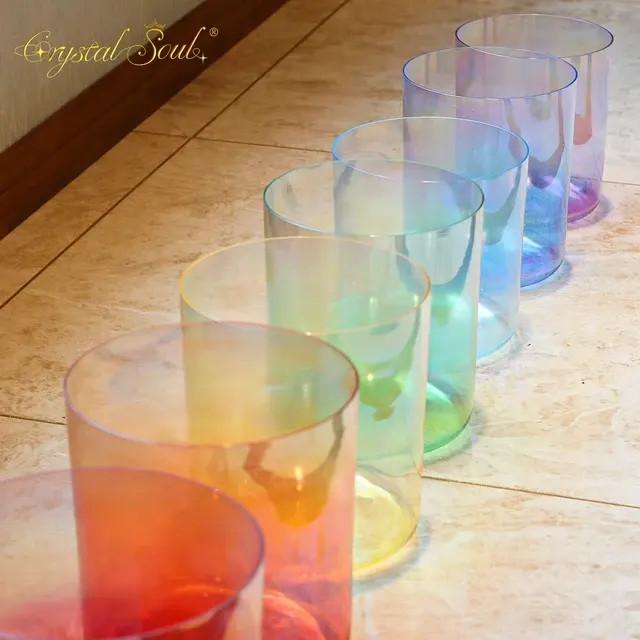 Kristall-Klangschalen-Set 2