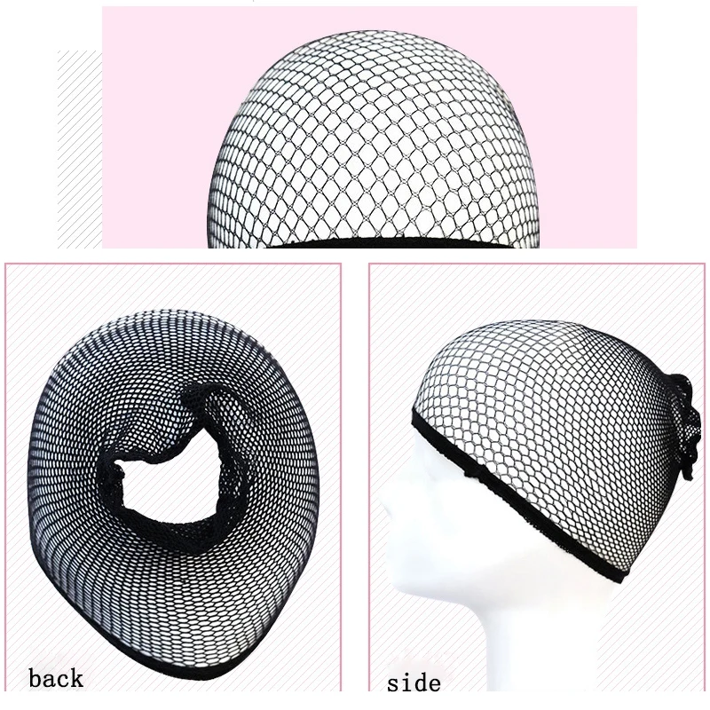 Schwarzes Nylon-Haarnetz für Perücken 3