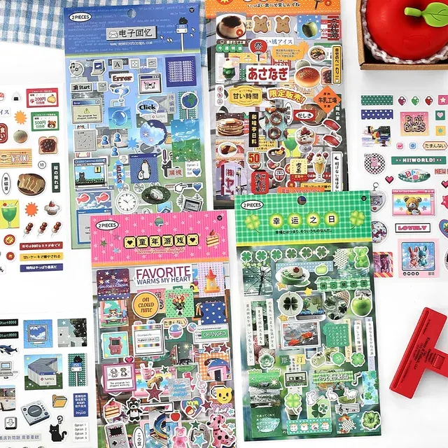 Journal-Sticker-Bogen 2