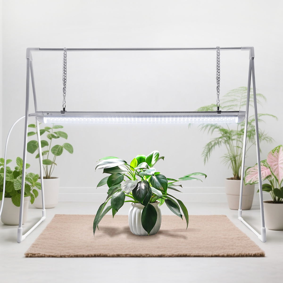 LED Pflanzenlicht mit Rahmen für Gemüse Blüten
